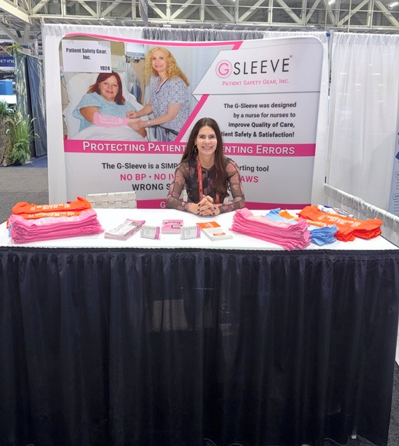 Website photos Me AORN booth New Orleans
